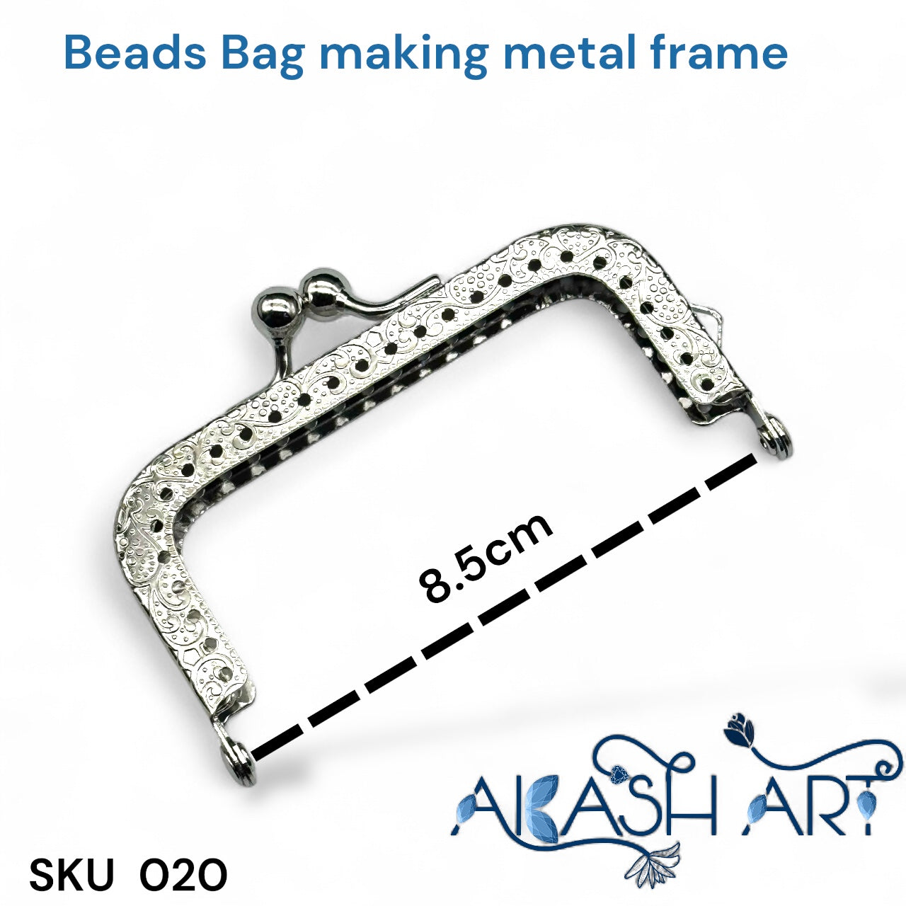 purse frame Rectangle 8.5cm