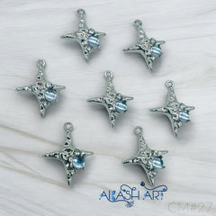 Star Silver Charms Star Silver Charms