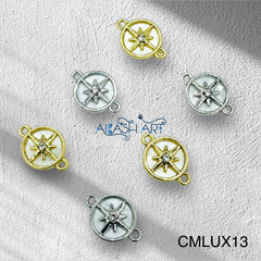 Star two hole Charms Star two hole Charms