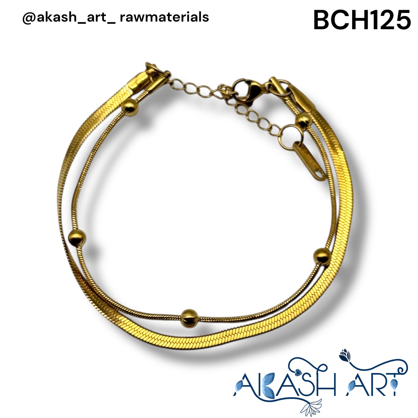 SS Bracelet Chain BCH125