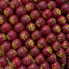 Om beads 8mm Om beads 8mm