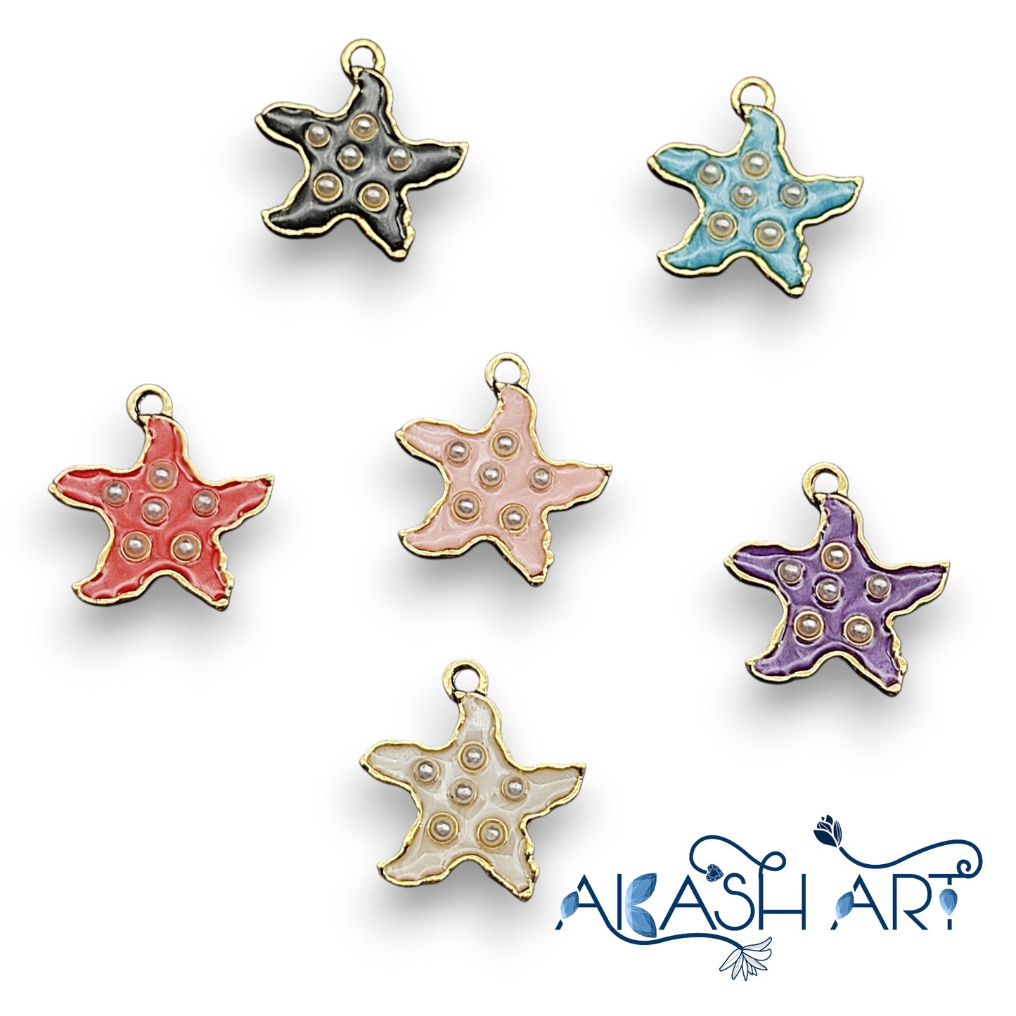 Starfish charms