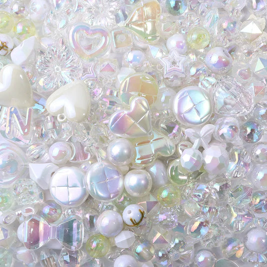 Acrylic mix Colored Beads