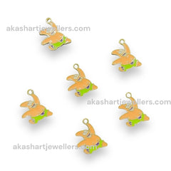 Spongebob Hologram Face Charms Spongebob Hologram Face Charms