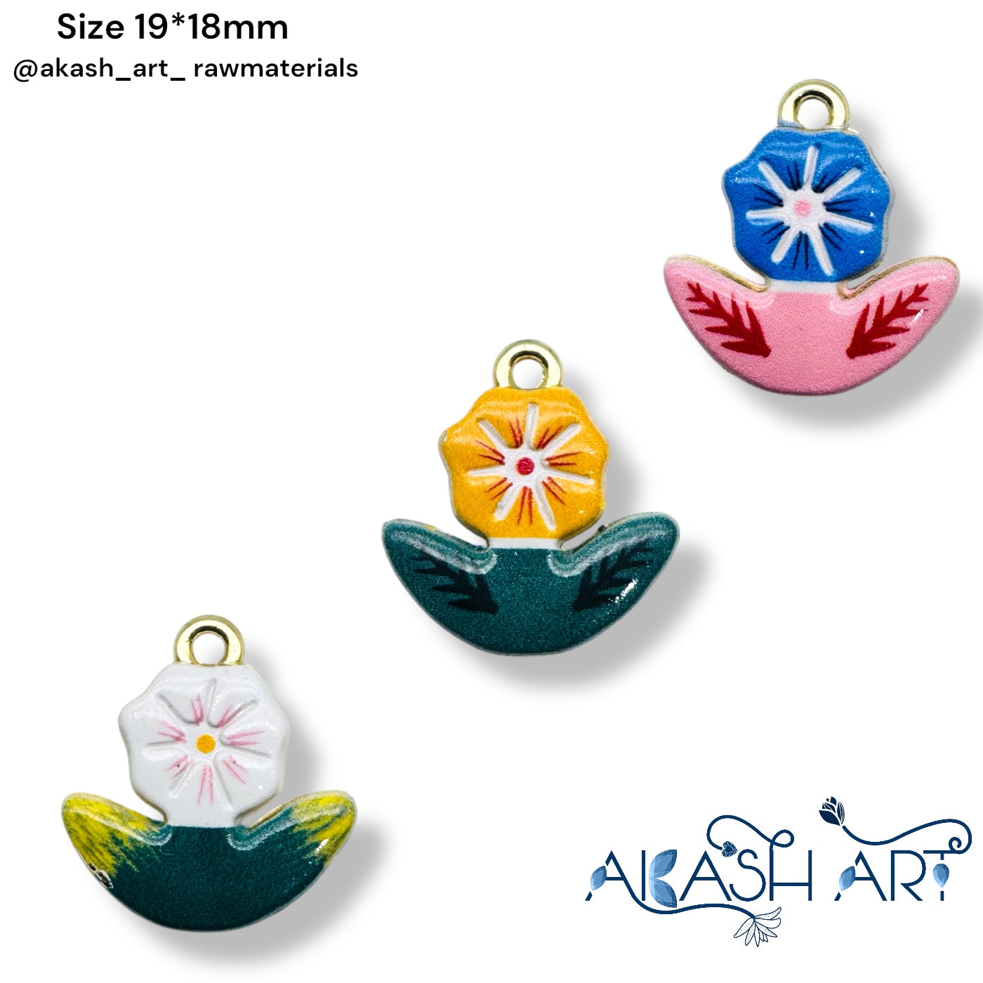 Hand-Painted Flower HCM135