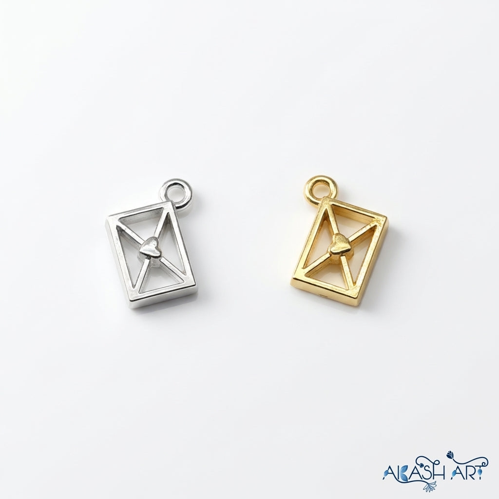 Mini Envelope Charm with Heart HCM239