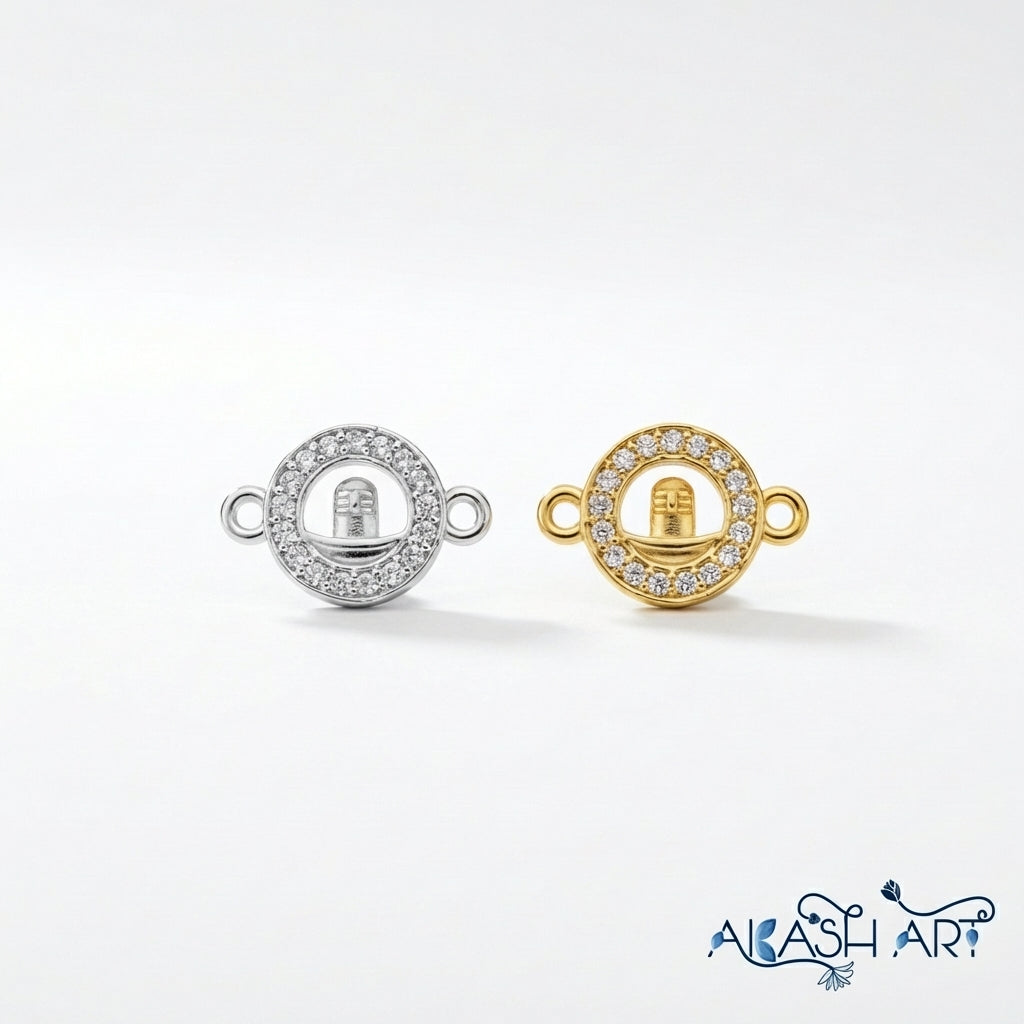 Shiva Lingam AD Rakhi Charm RCM342