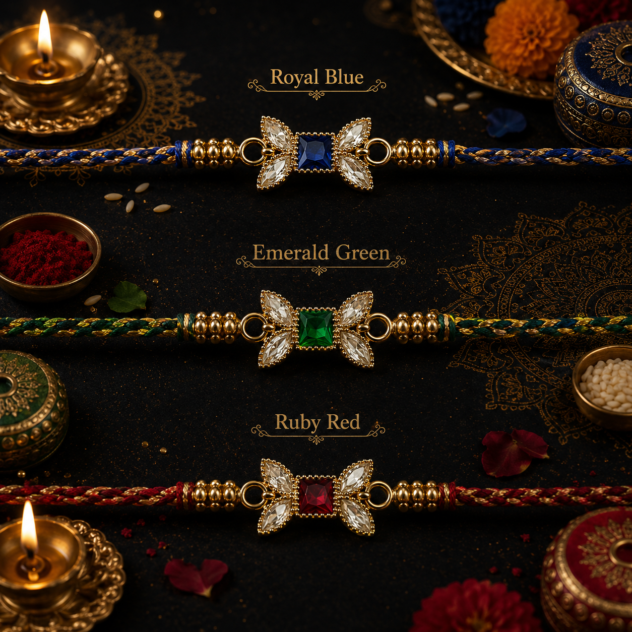 AD Rakhi pendant