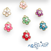 Flower charm
