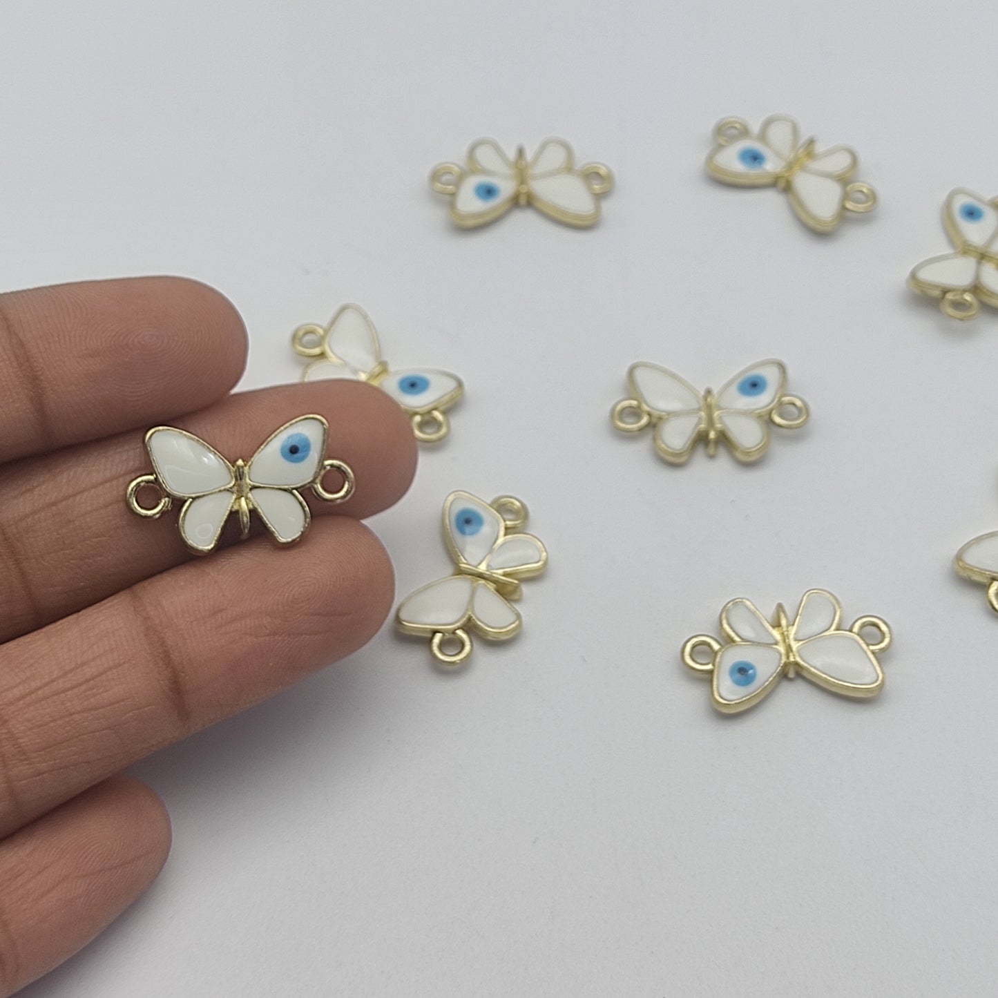 Evil eye Butterfly Rakhi pendant