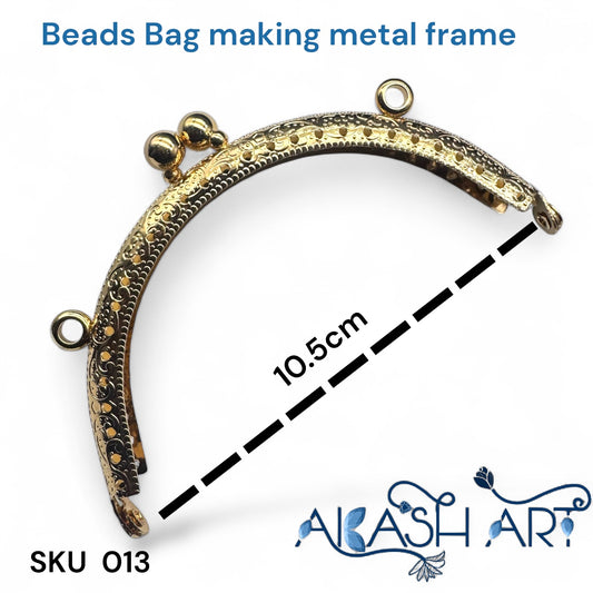 purse frame Half round 10.5cm