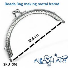 purse frame Half round 12.5cm