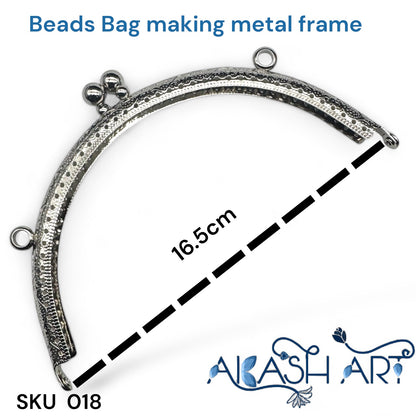 purse frame Half round 16.5cm