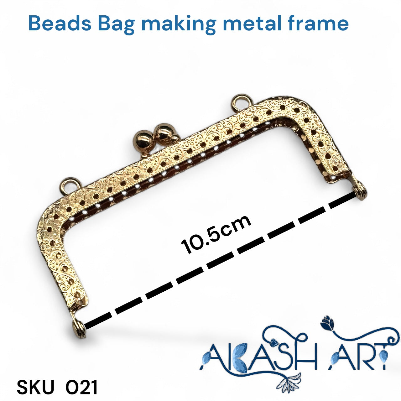 purse frame Rectangle 10.5cm