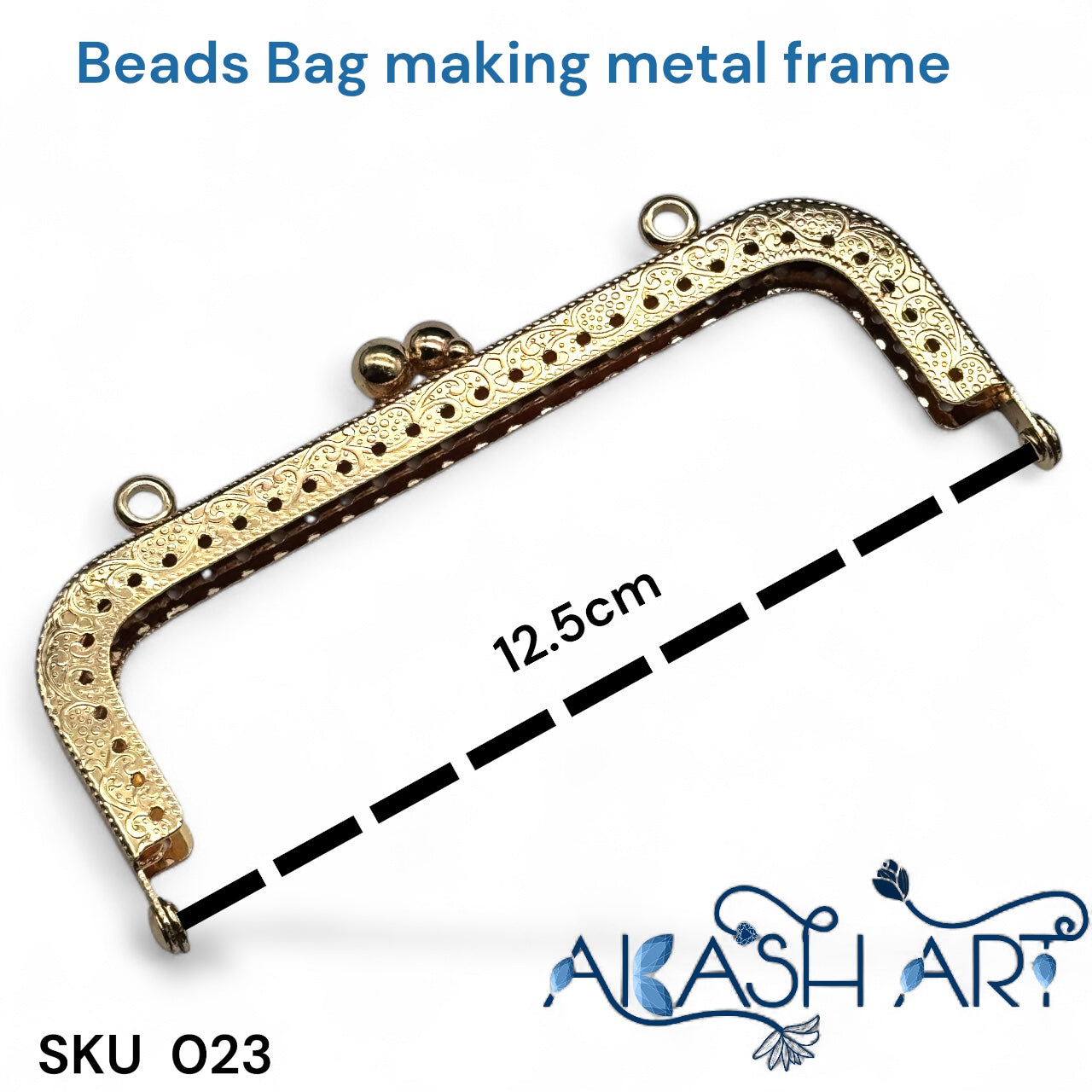 purse frame Rectangle 12.5cm