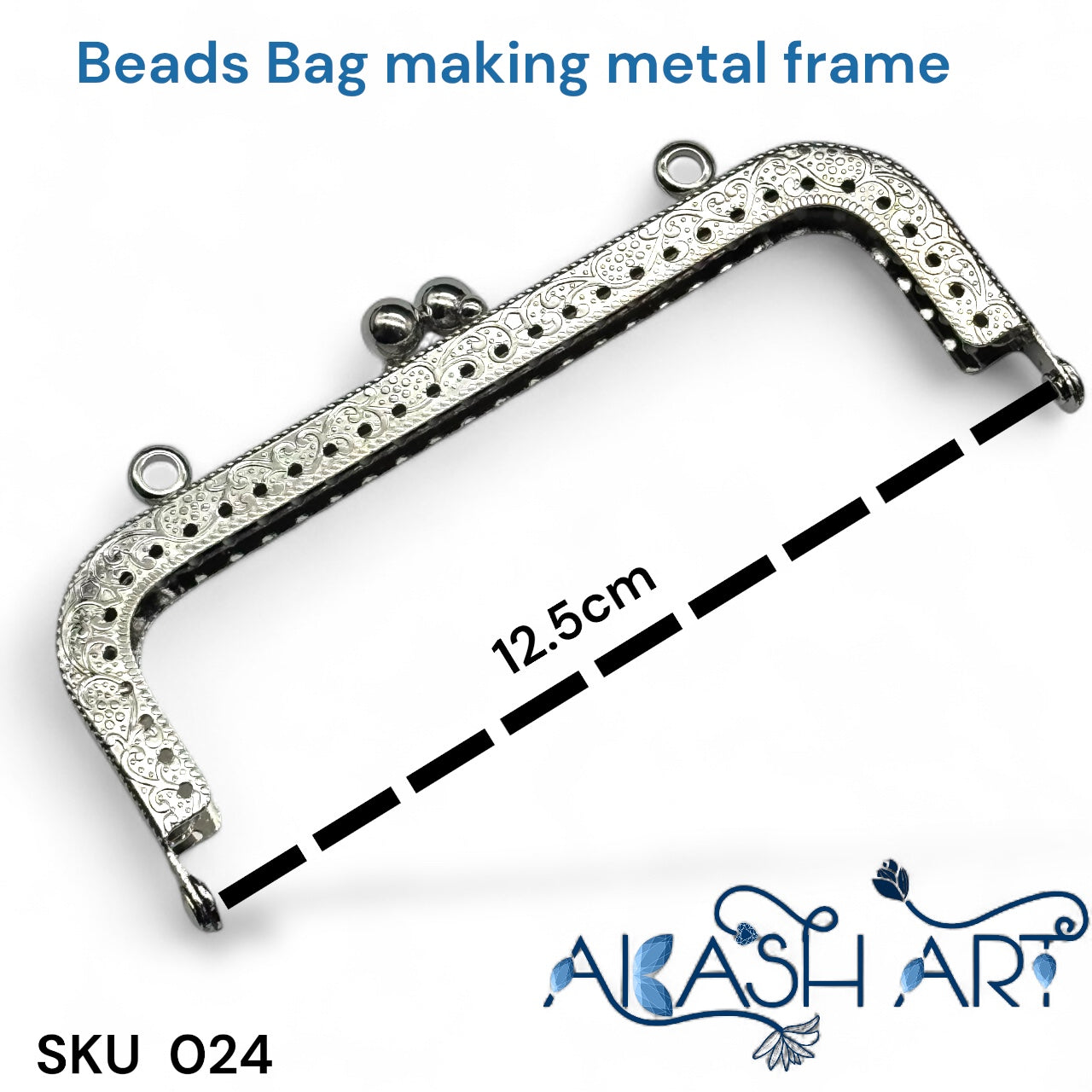 purse frame Rectangle 12.5cm