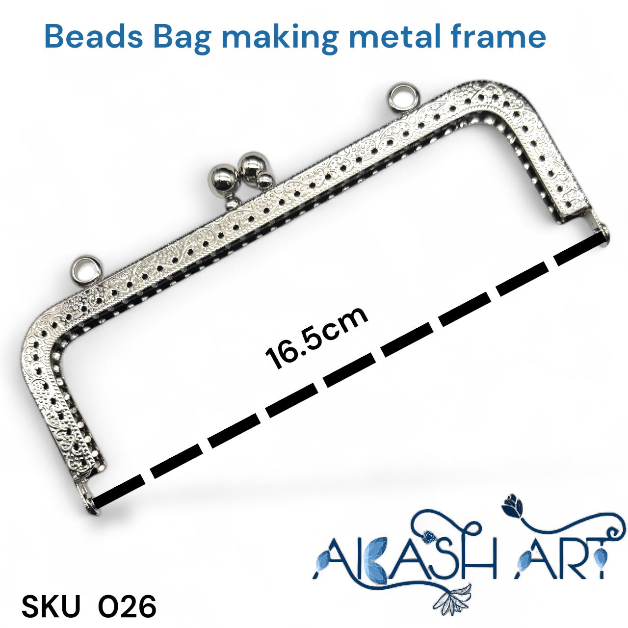 purse frame Rectangle 16.5cm