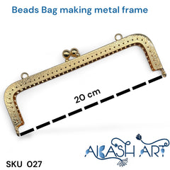 purse frame Rectangle 20cm