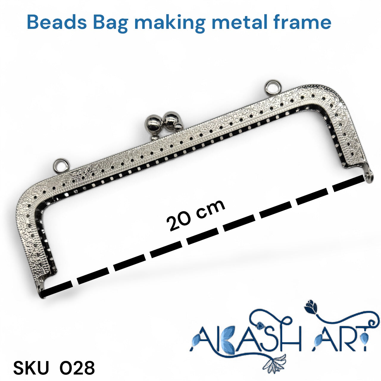 purse frame Rectangle 20cm