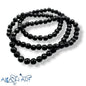 6mm Round Crystal Glass Beads (AB)