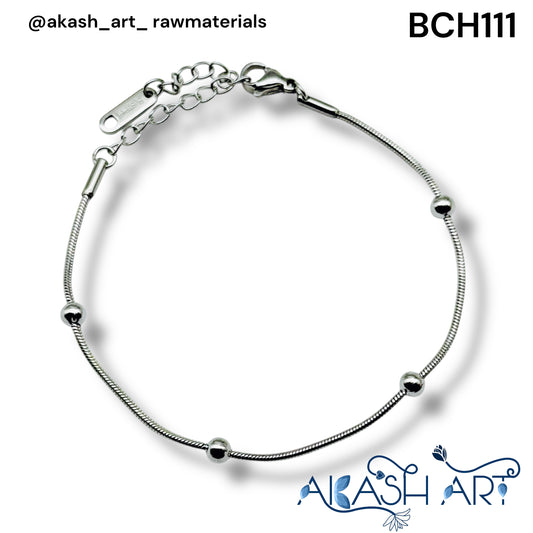 SS Bracelet Chain  BCH111
