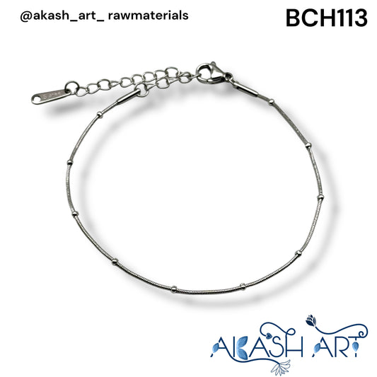 SS Bracelet Chain  BCH113