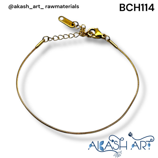 SS Bracelet Chain  BCH114