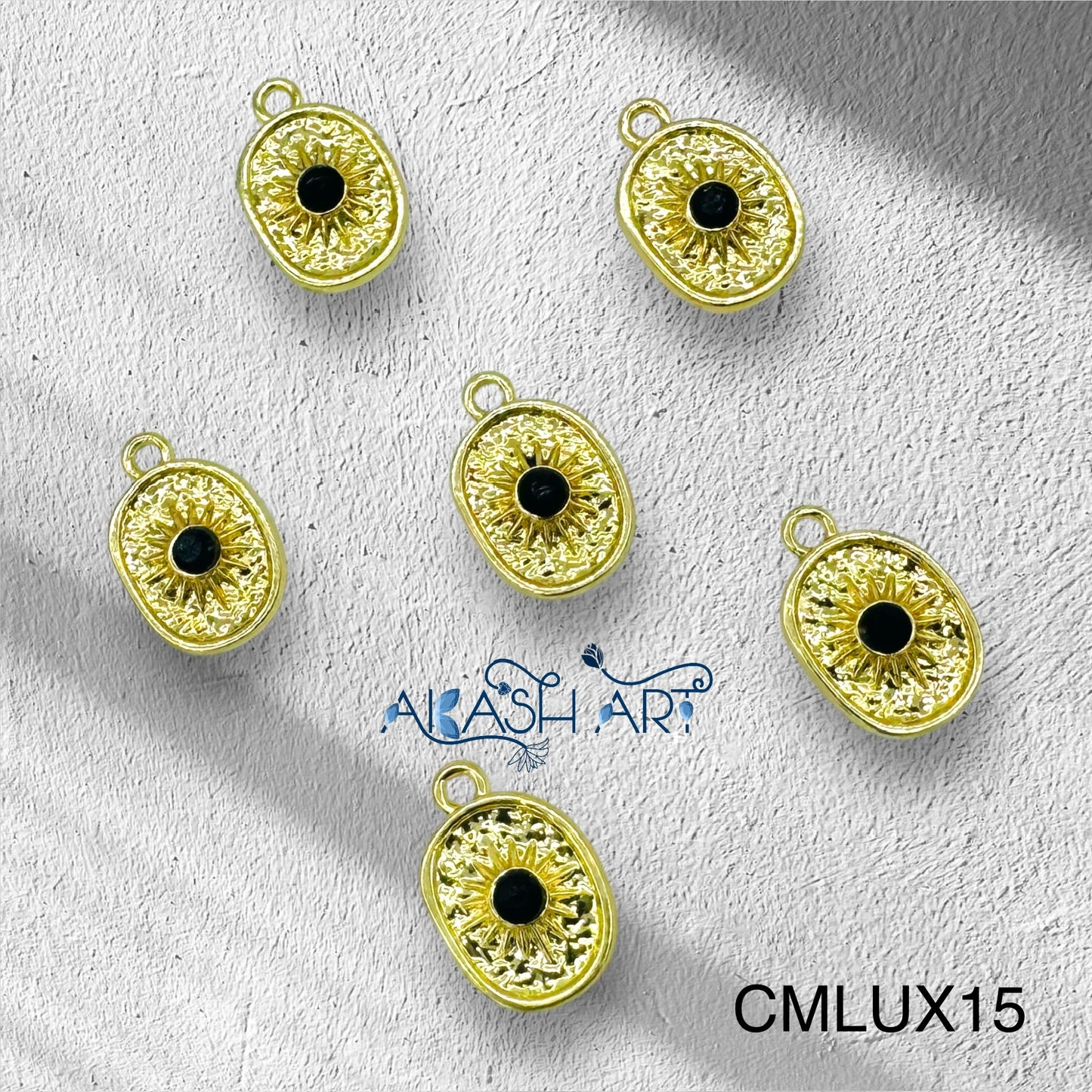 Sun rhinestone Charms HCM224