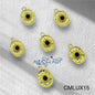 Sun rhinestone Charms HCM224
