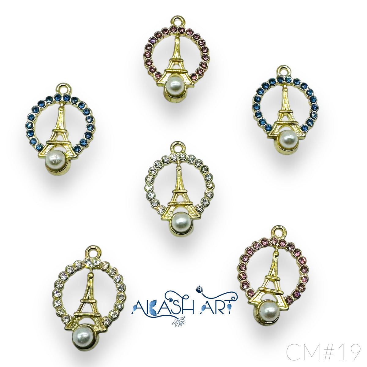 Paris Tower Charms