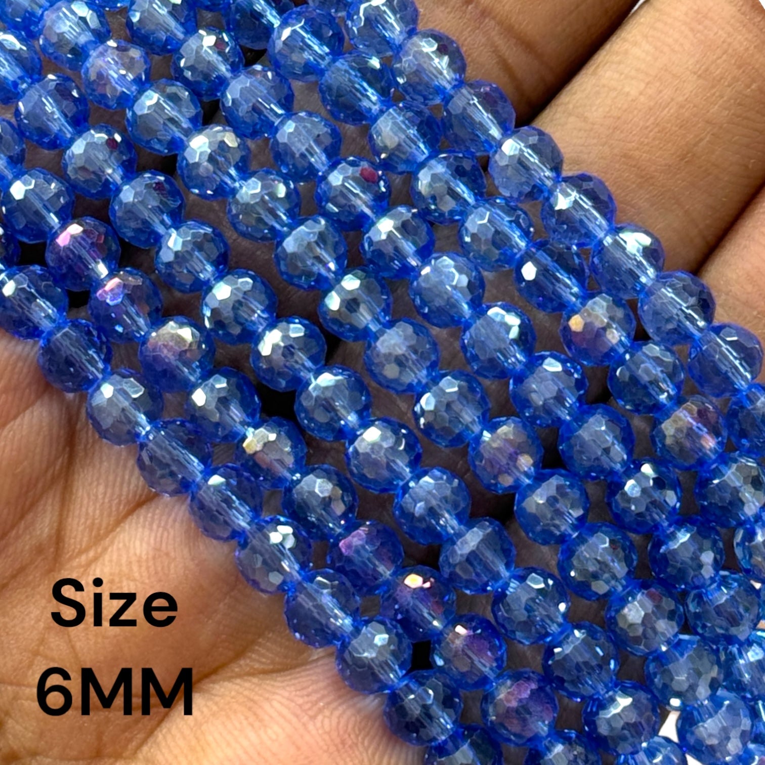 6mm Glass Beads