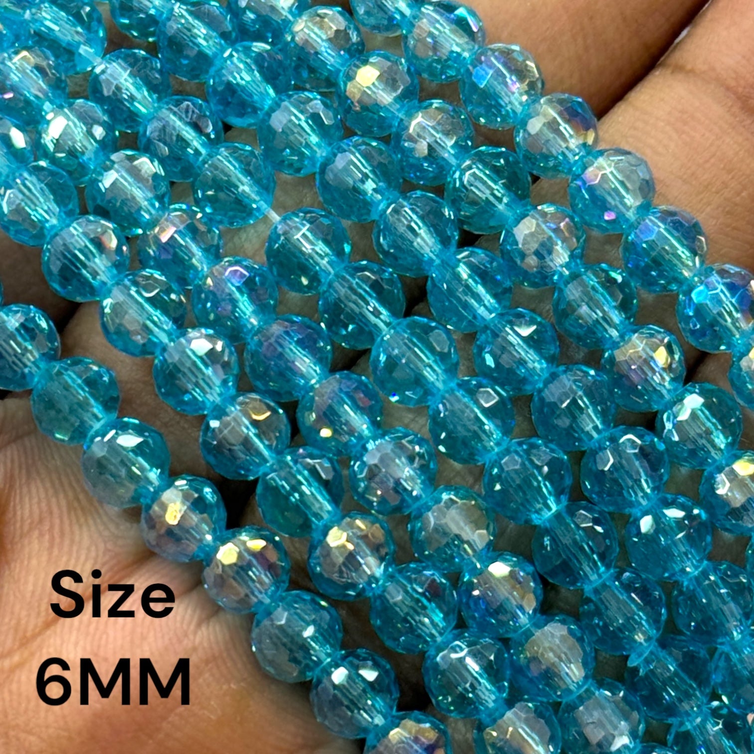 6mm Glass Beads