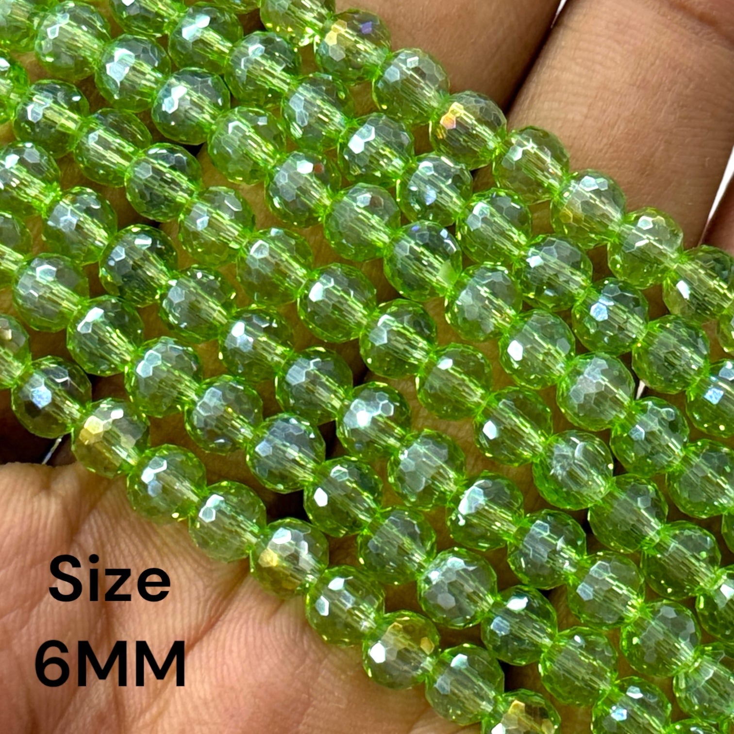 6mm Glass Beads