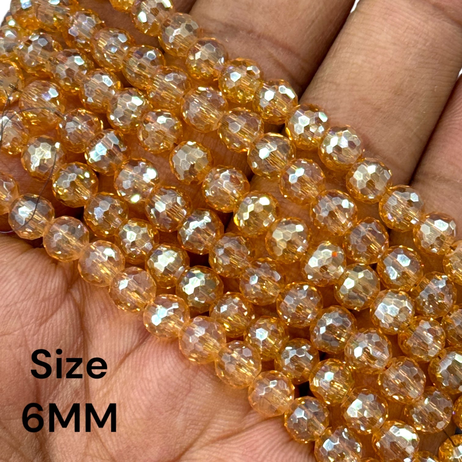 6mm Glass Beads