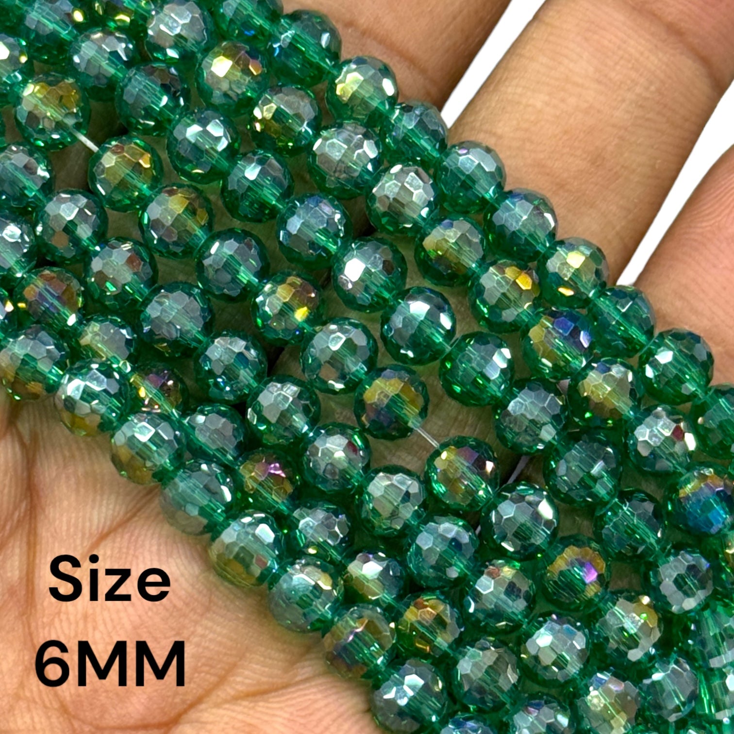 6mm Glass Beads