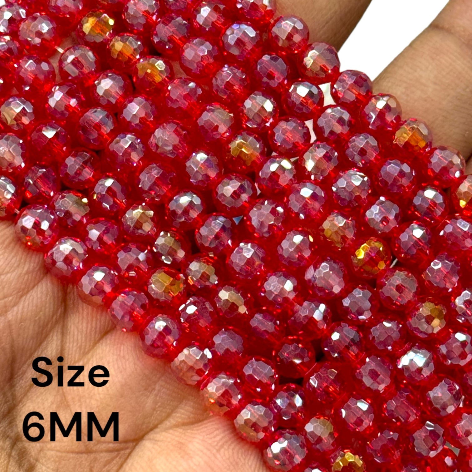 6mm Glass Beads