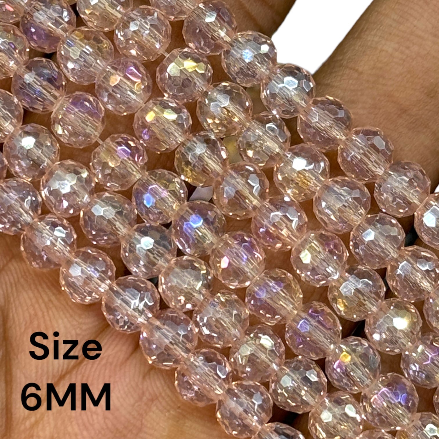 6mm Glass Beads