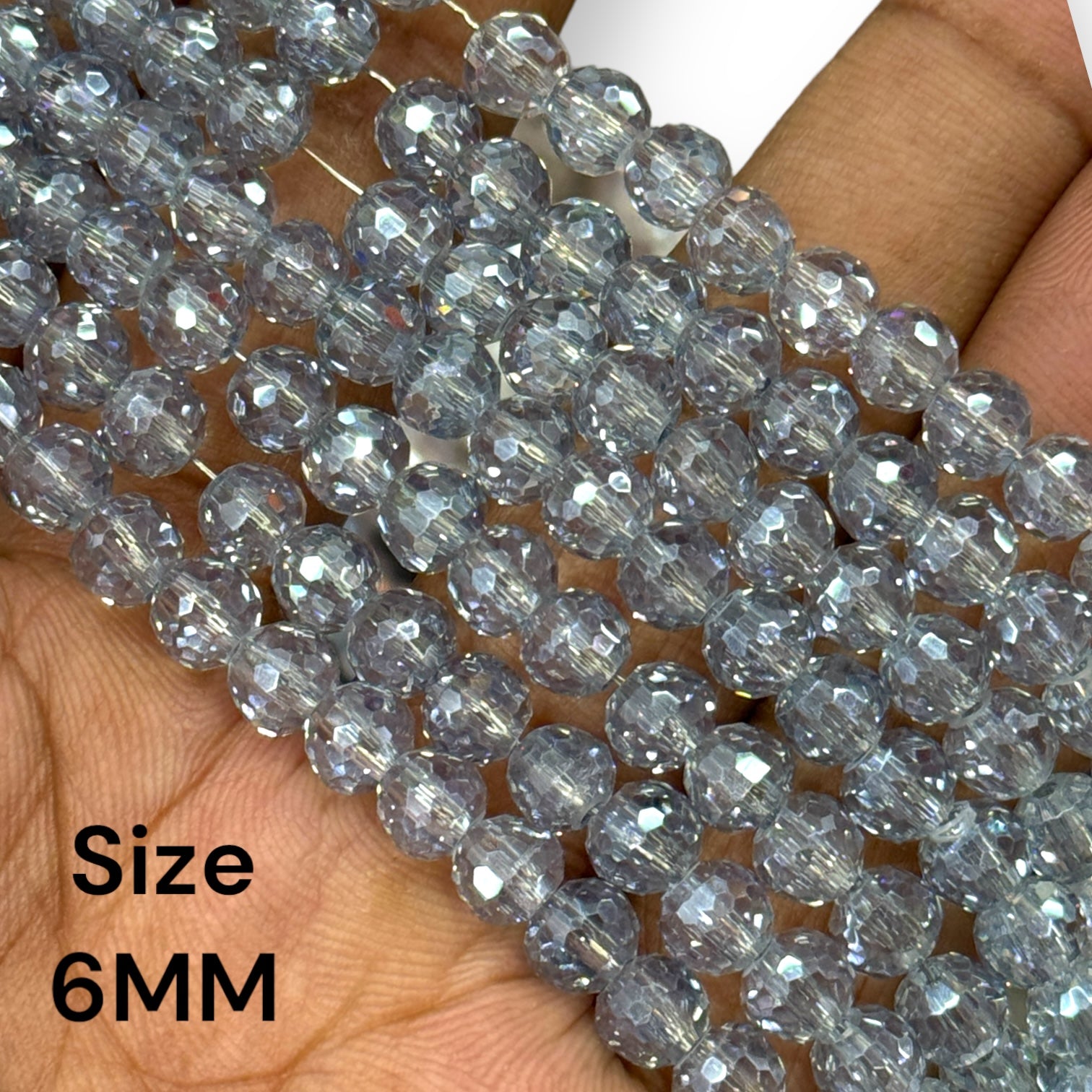 6mm Glass Beads