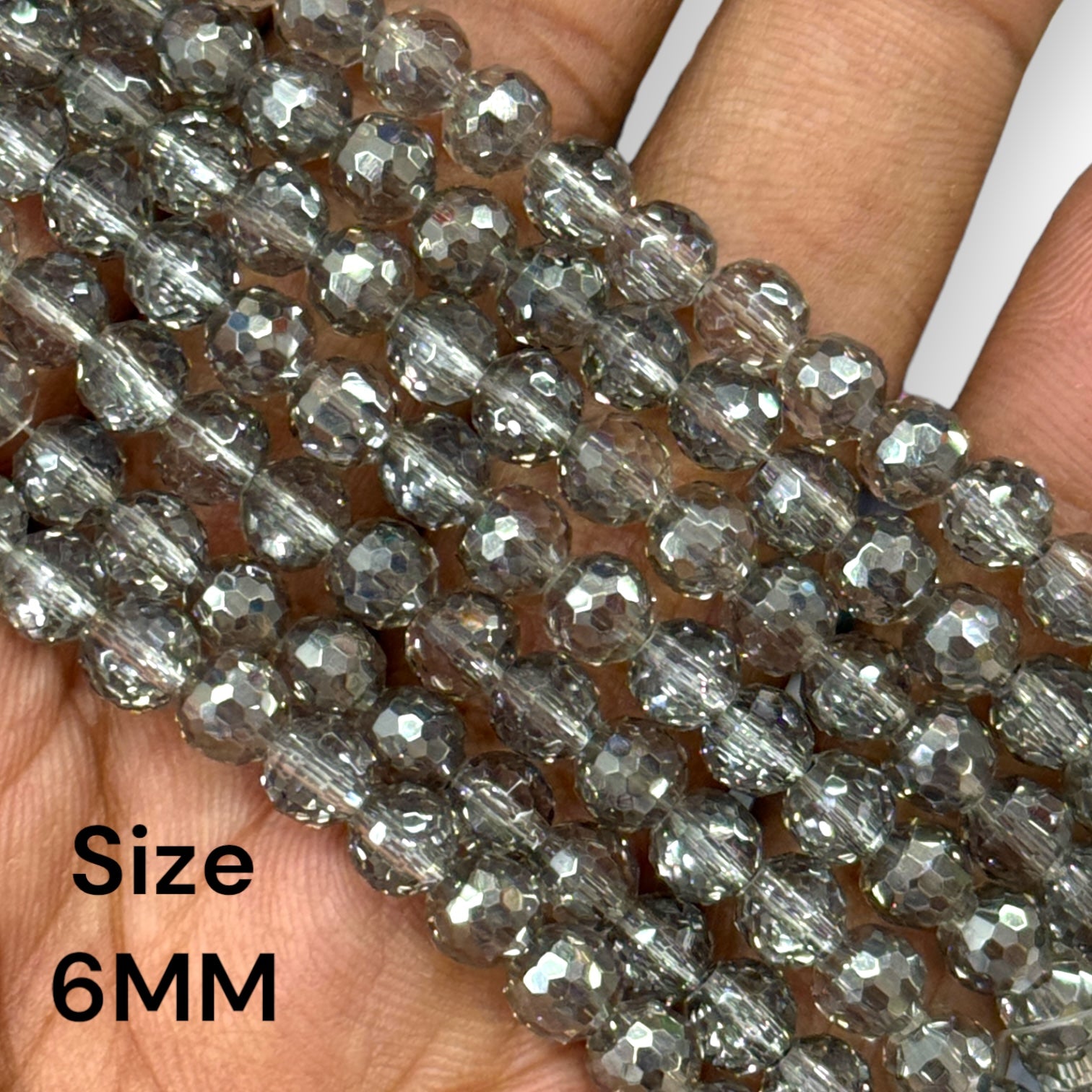 6mm Glass Beads