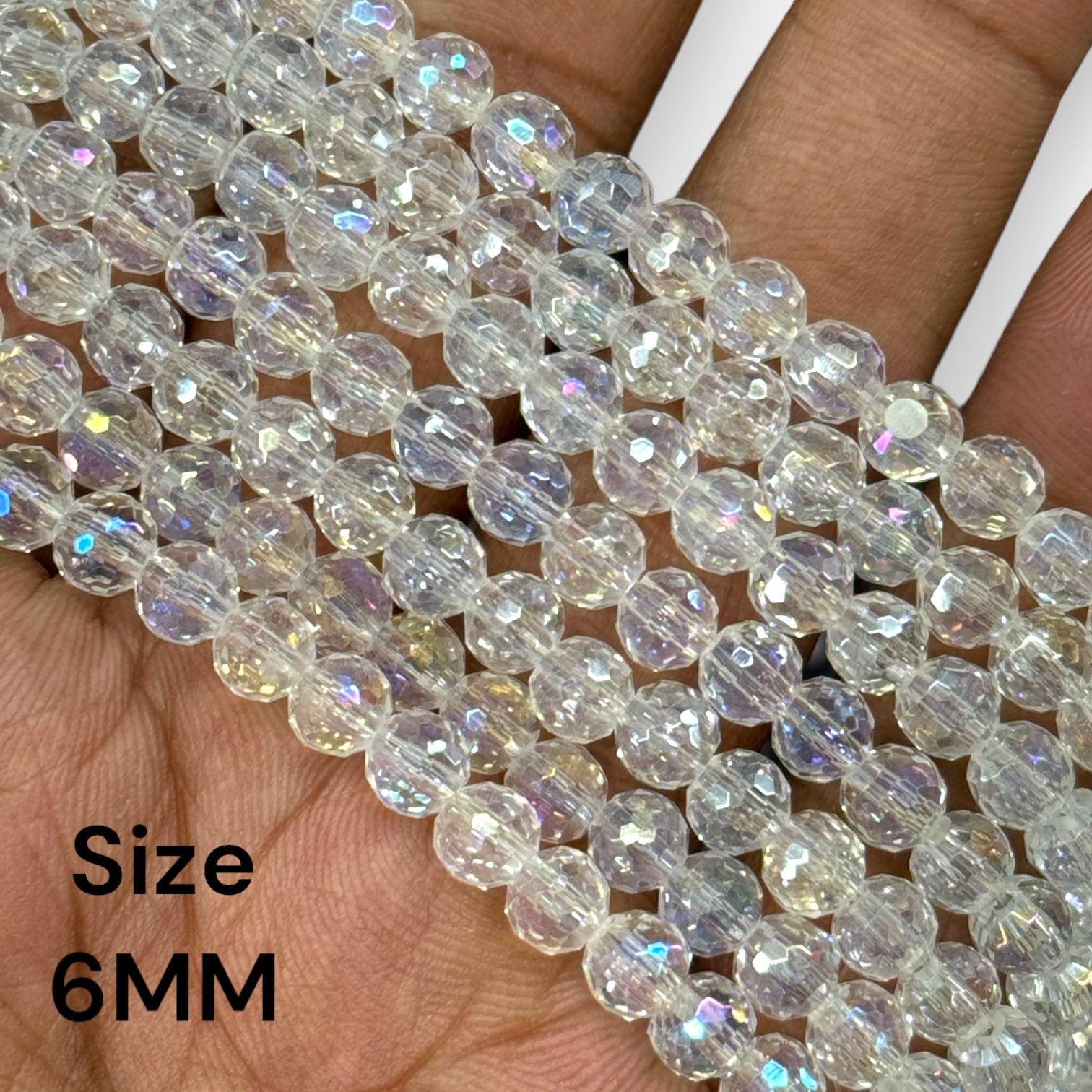 6mm Glass Beads