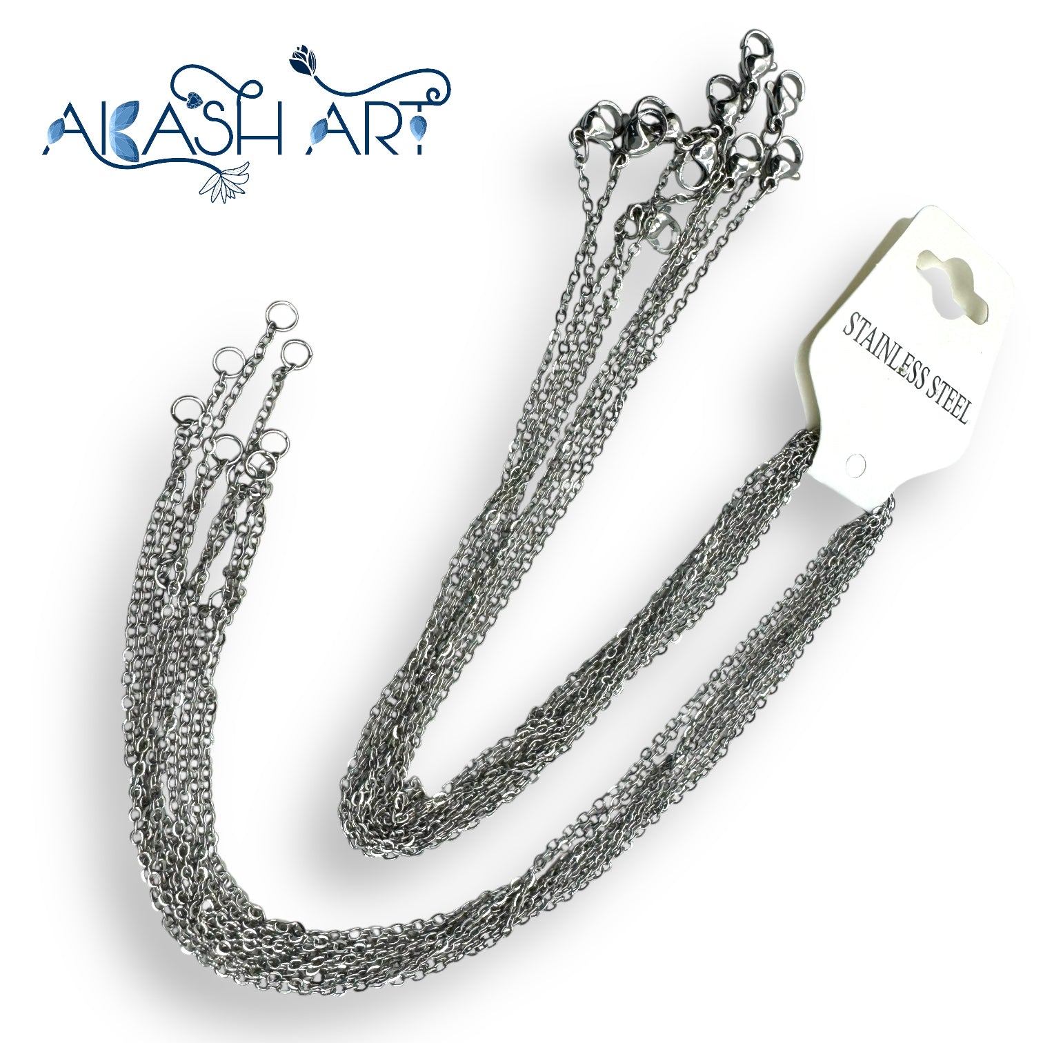 Stainless steel chain 10 pcs