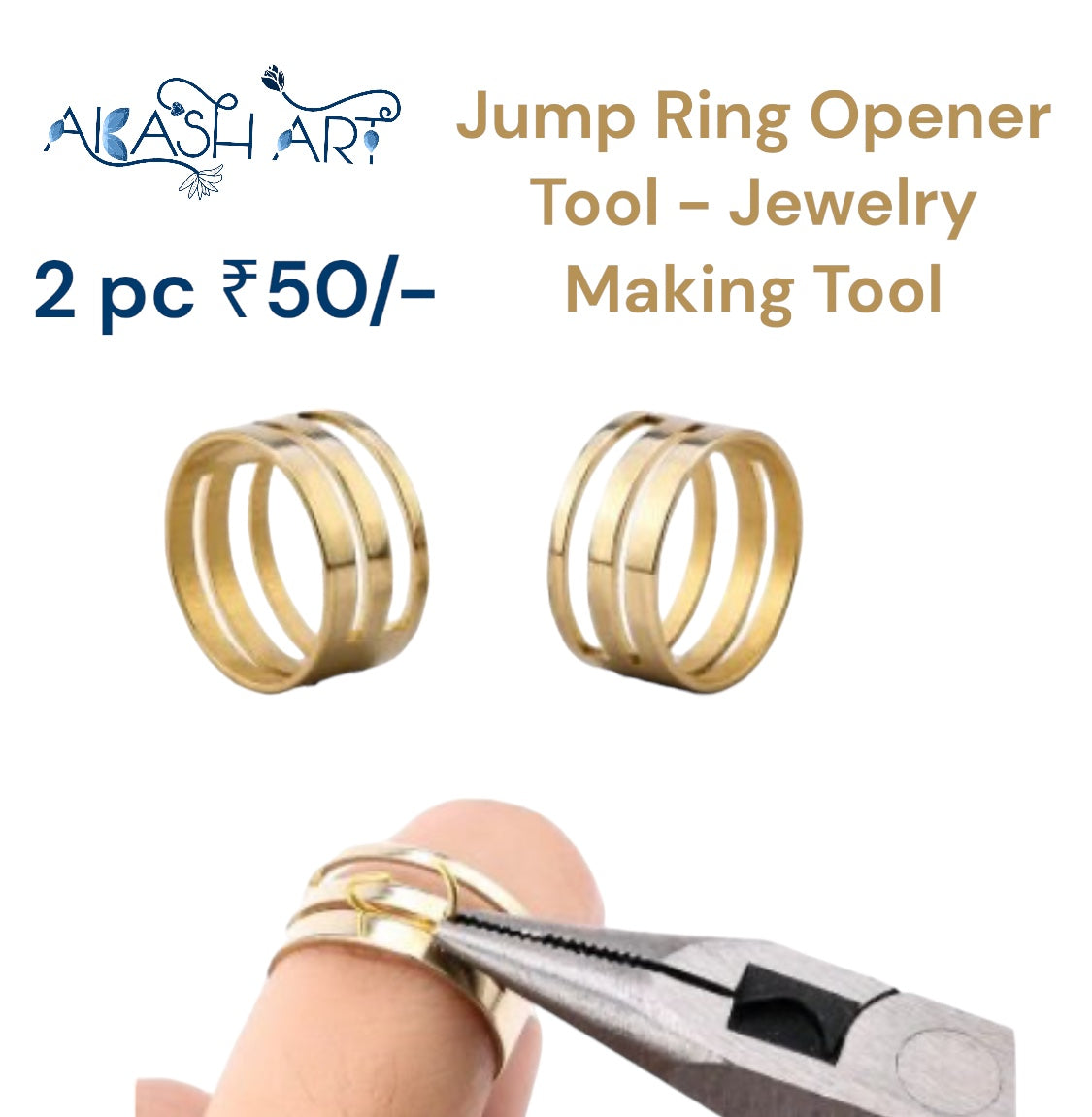 Jump ring opener-tool