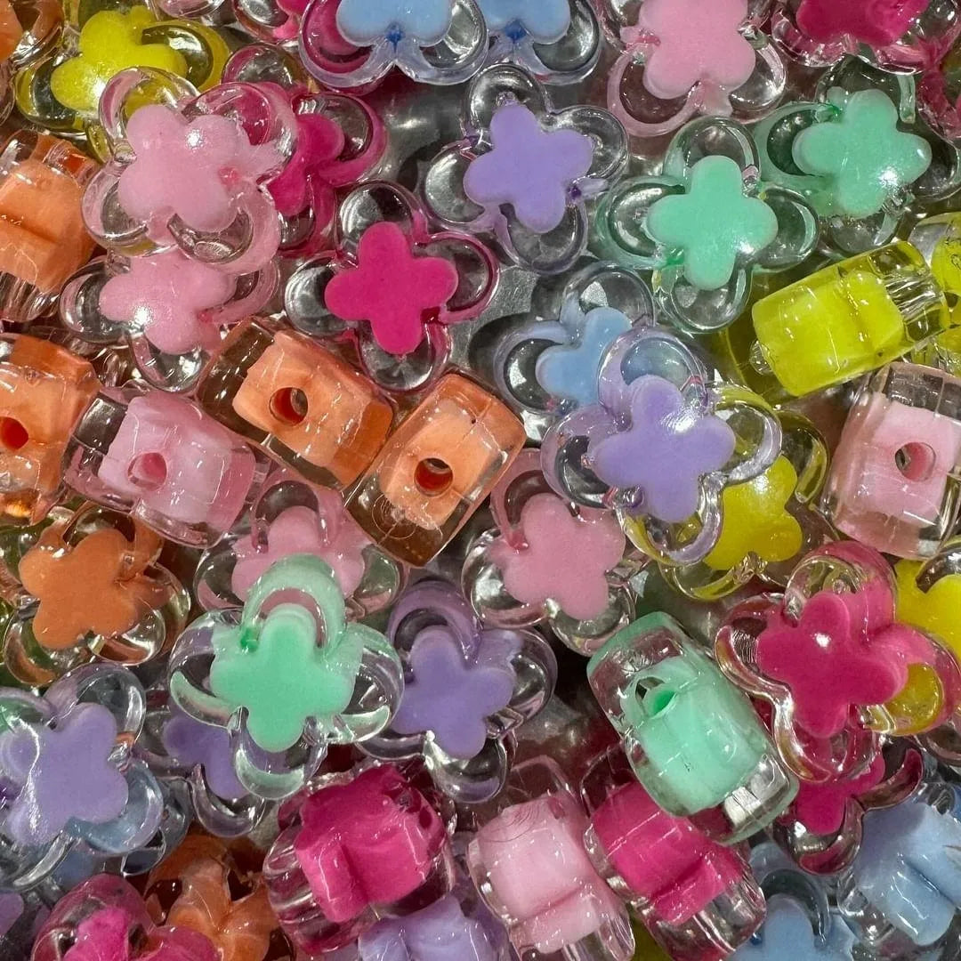 Multicolour Acrylic Beads