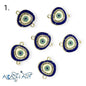 Evil eye Rakhi Charms  | Size : 13mm |