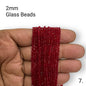 Glass Beads 2mm