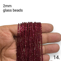 Glass Beads 2mm