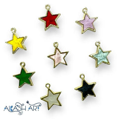 Star Charms |Size :14mm | 6 pc