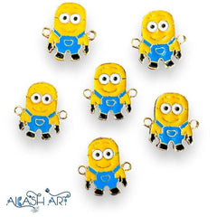 Minion Rakhi Charms |Size: 21mm | 6 pc