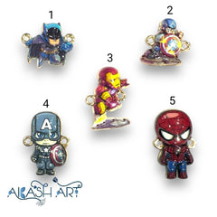 Cartoon Rakhi Charms 6 pc