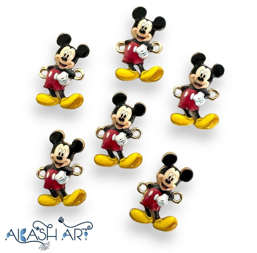 Mickey mouse Rakhi Charms 6 pc